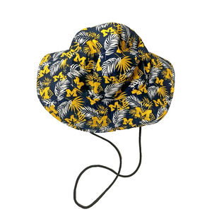 NCAA Collegiate Team Spirt Sun Bucket Boonie Hat Michigan Wolverines Alumni Wear